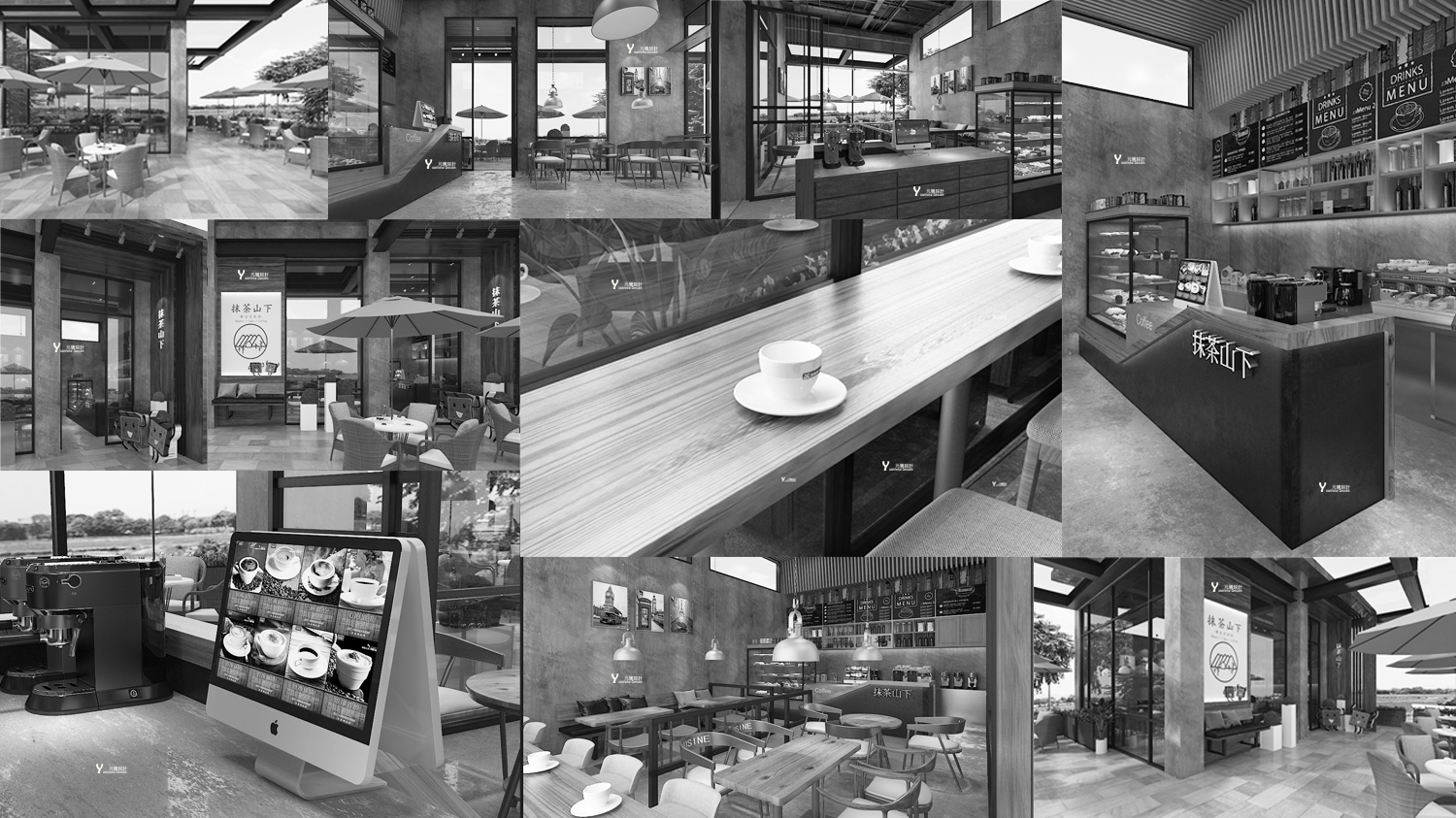 元騰空間設計室內裝修咖啡廳設計